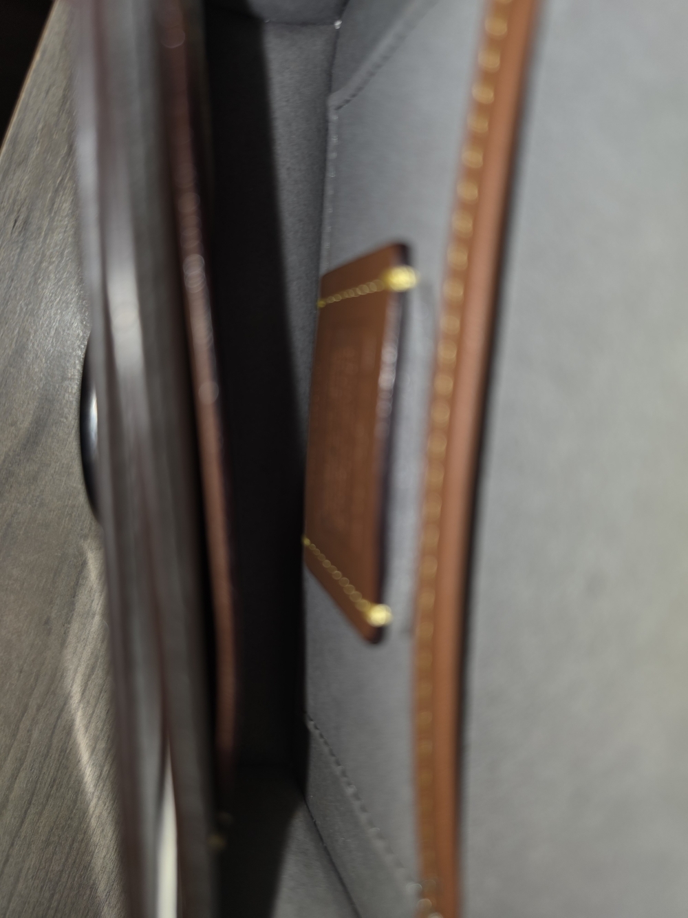 Coach Silver Chain Shoulder Bag - Women's Metallic . - Picture 10 of 10